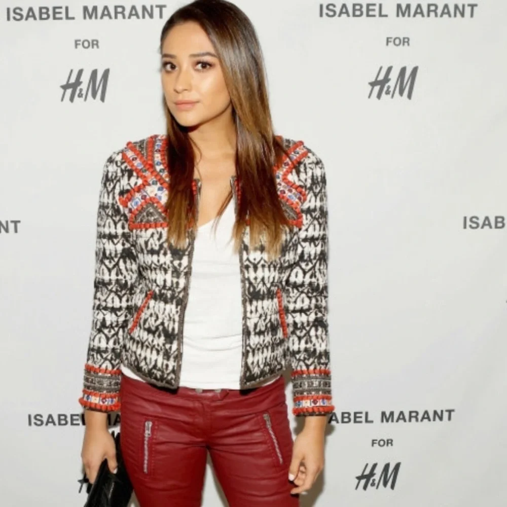 Isabel Marant x H&M embroidered beaded jacket 4 - Picture 1 of 11